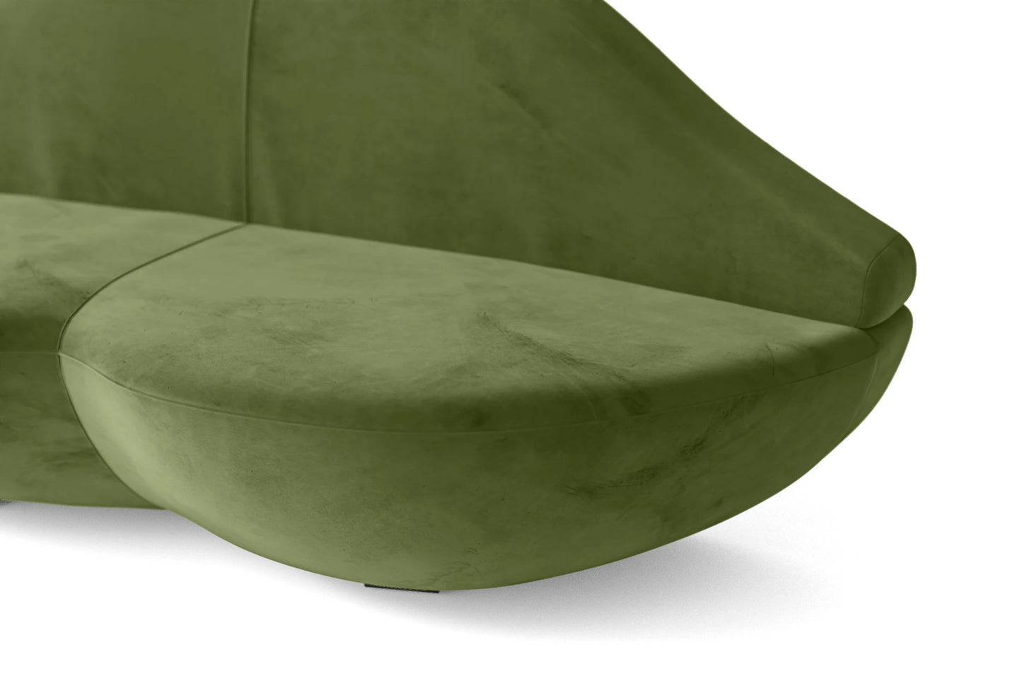 Grosseto 2 Seater Sofa Lime Velvet