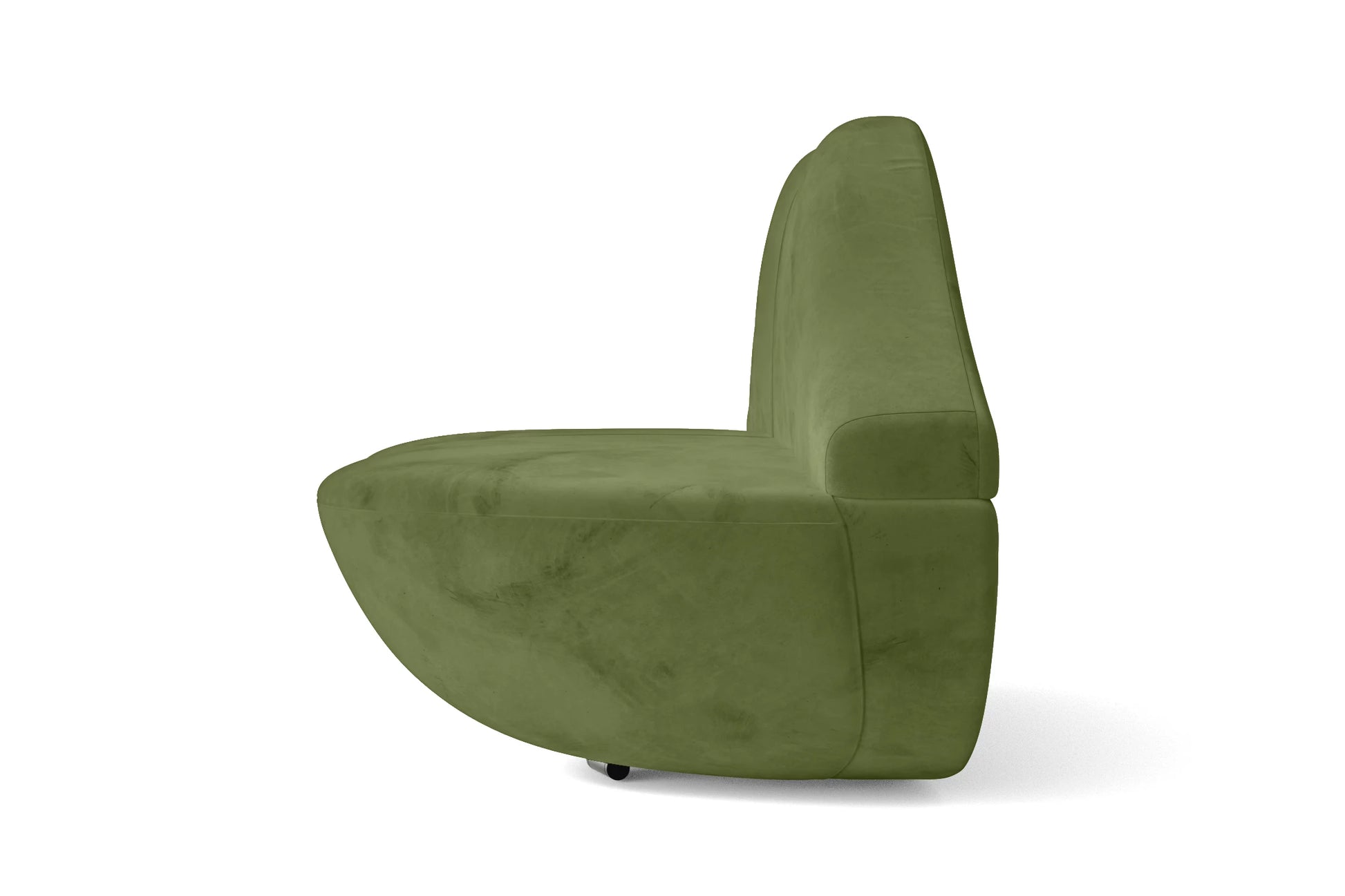 Grosseto 2 Seater Sofa Lime Velvet