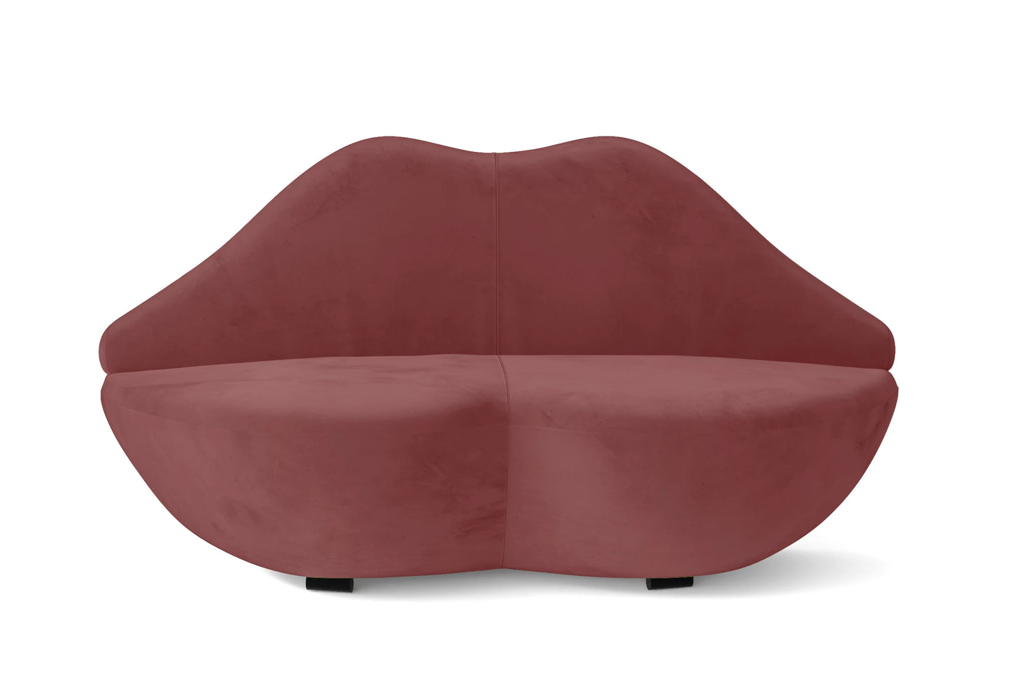 Grosseto 2 Seater Sofa Pink Velvet