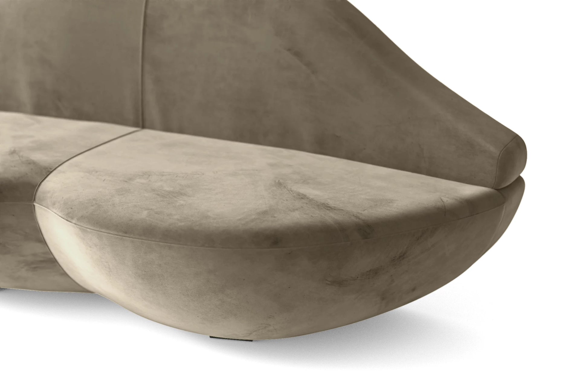 Grosseto 2 Seater Sofa Sand Velvet