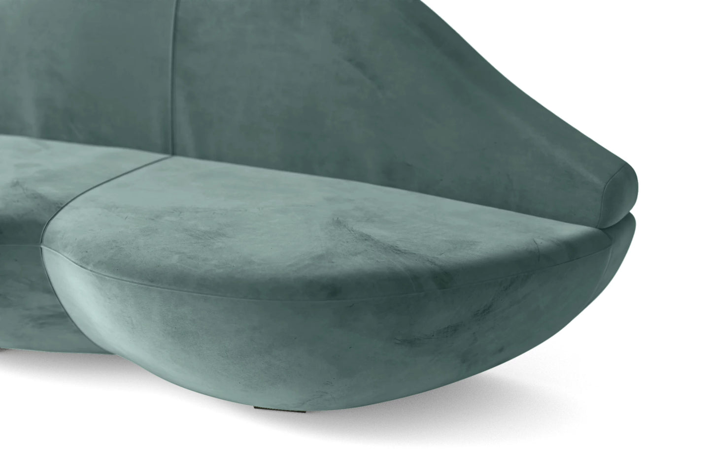 Grosseto 2 Seater Sofa Teal Velvet