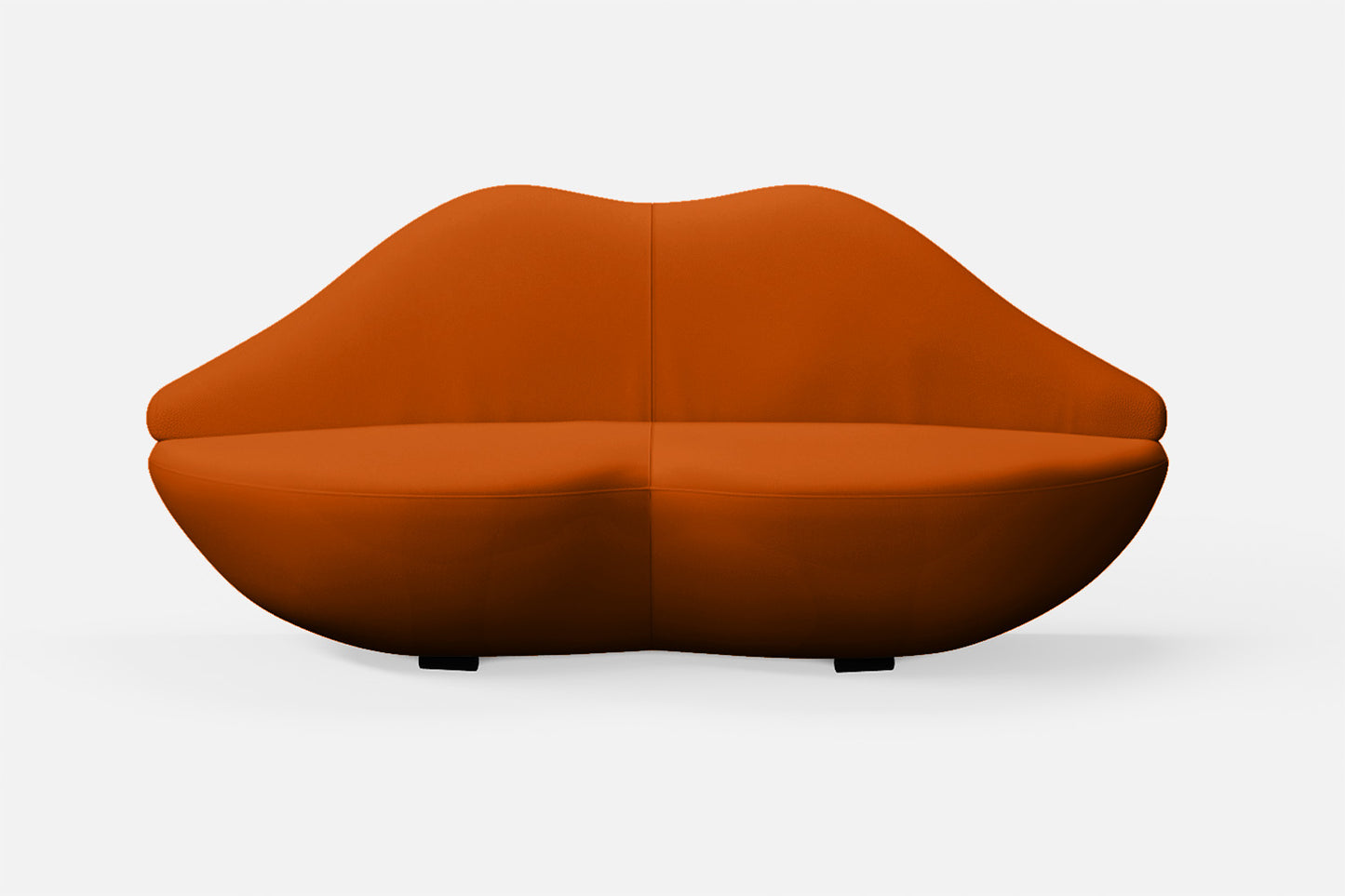 Grosseto 3 Seater Sofa Orange Leather