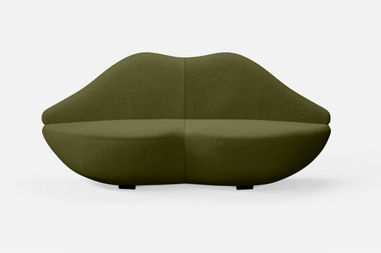 Grosseto 3 Seater Sofa Olive Linen Fabric