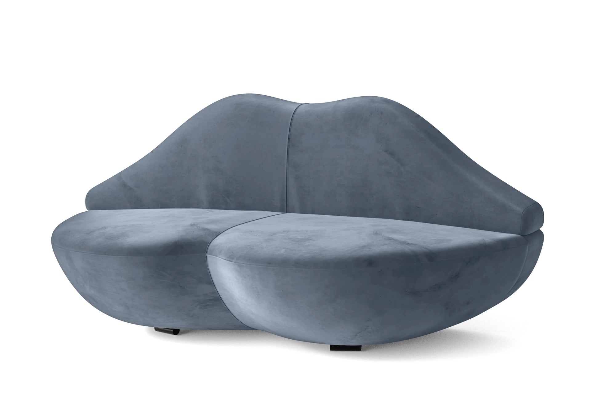 Grosseto 3 Seater Sofa Baby Blue Velvet