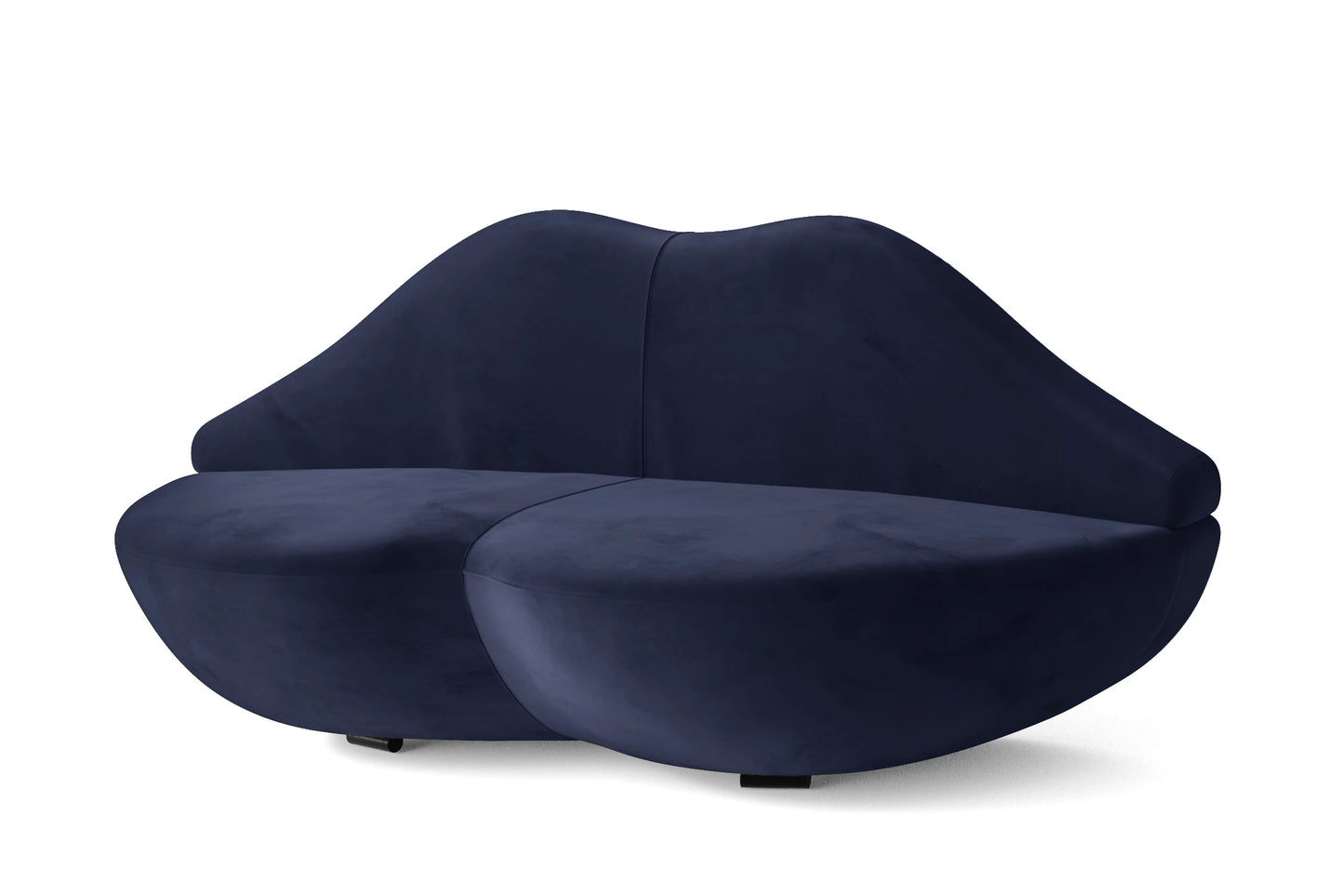 Grosseto 3 Seater Sofa Dark Blue Velvet