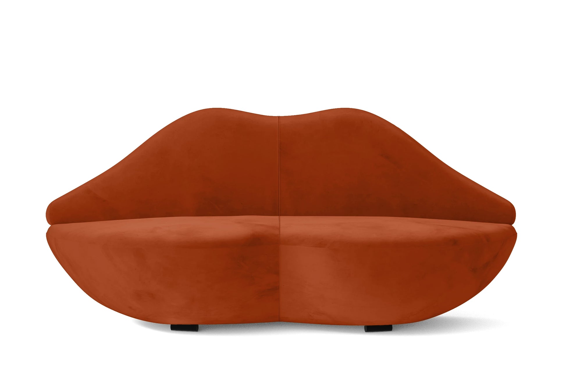 Grosseto 3 Seater Sofa Orange Velvet