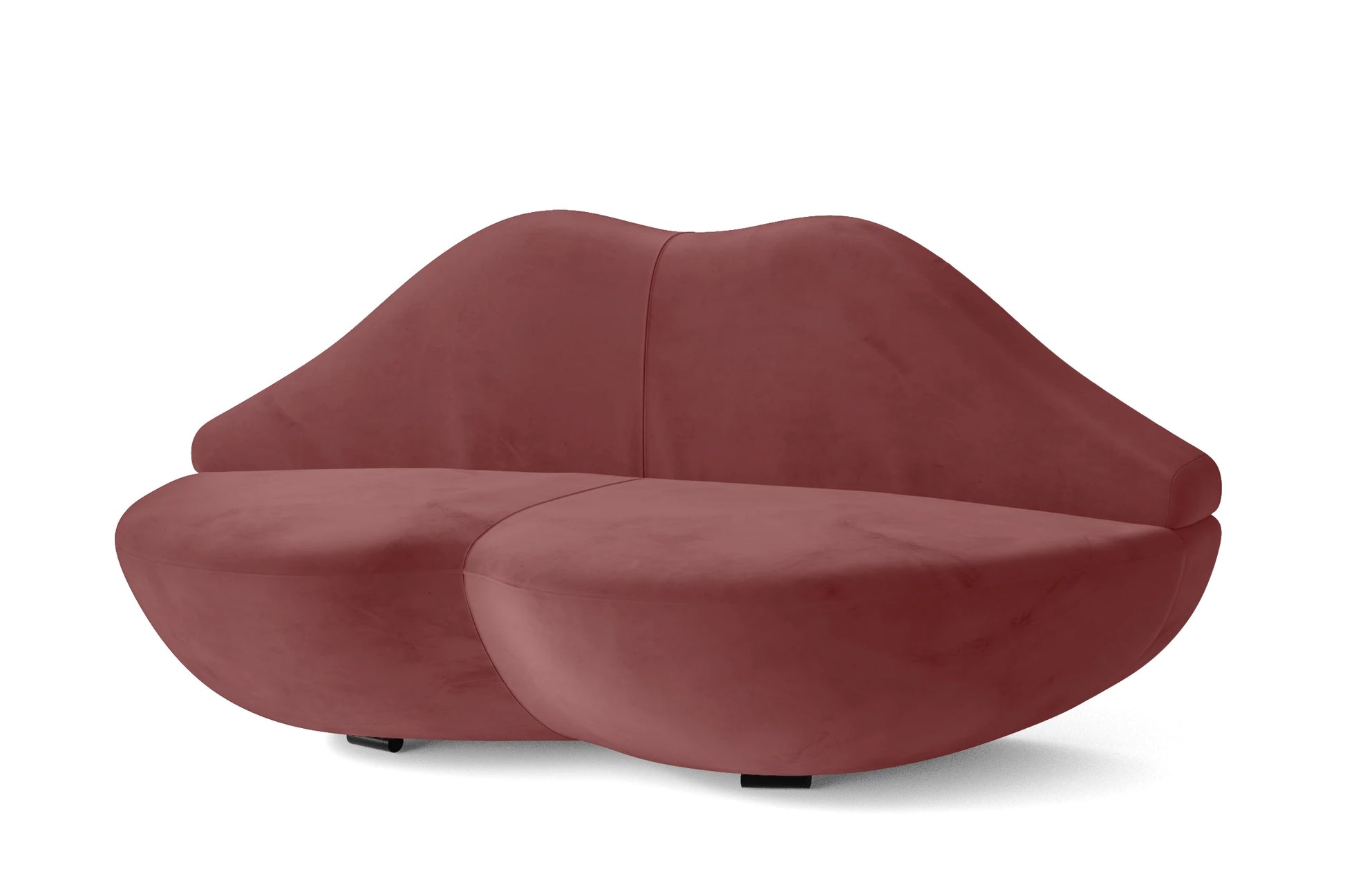 Grosseto 3 Seater Sofa Pink Velvet