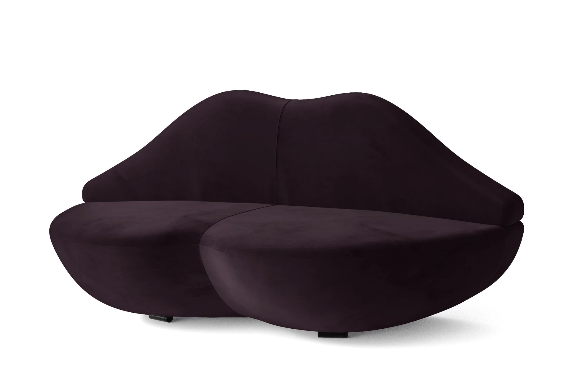 Grosseto 3 Seater Sofa Purple Velvet