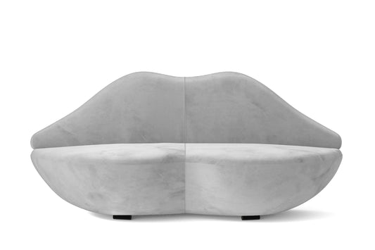 Grosseto 3 Seater Sofa White Velvet