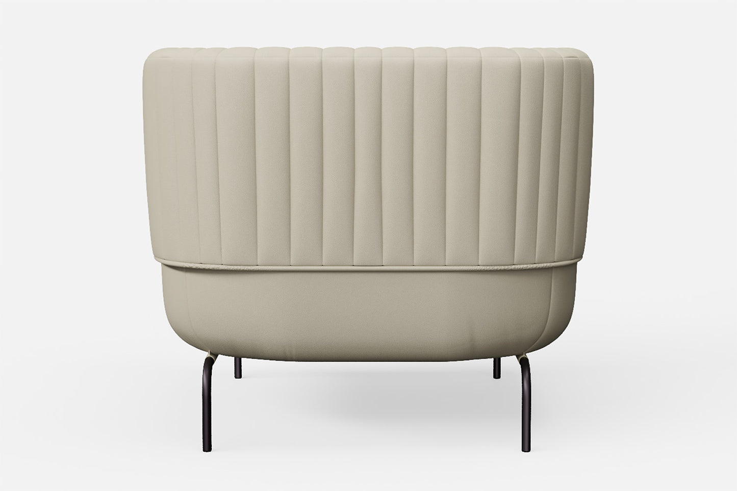 Jackson Armchair Cream Leather