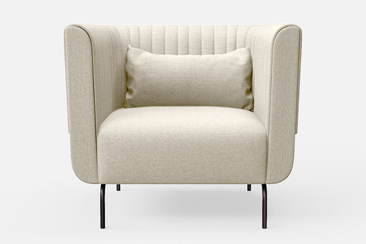 Jackson Armchair Cream Linen Fabric