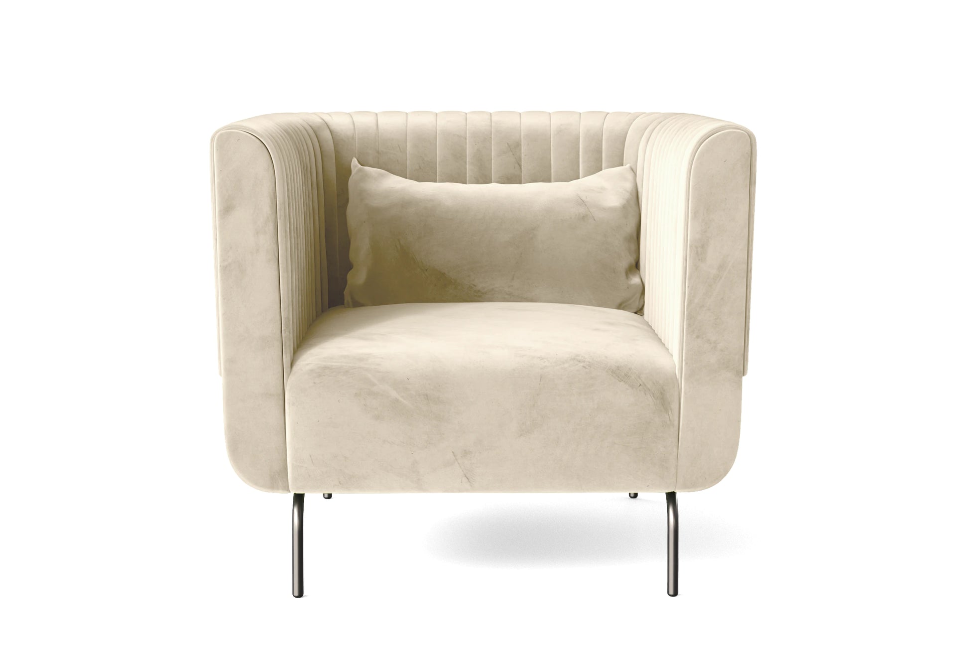 Jackson Armchair Cream Velvet