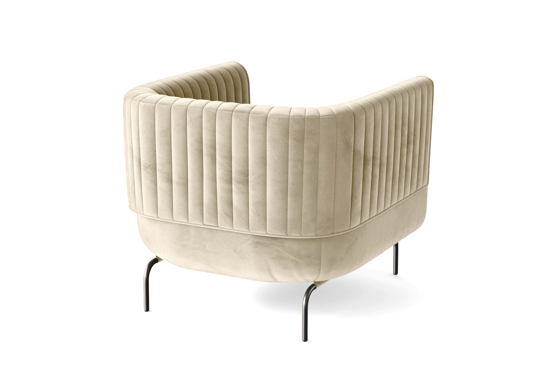 Jackson Armchair Cream Velvet