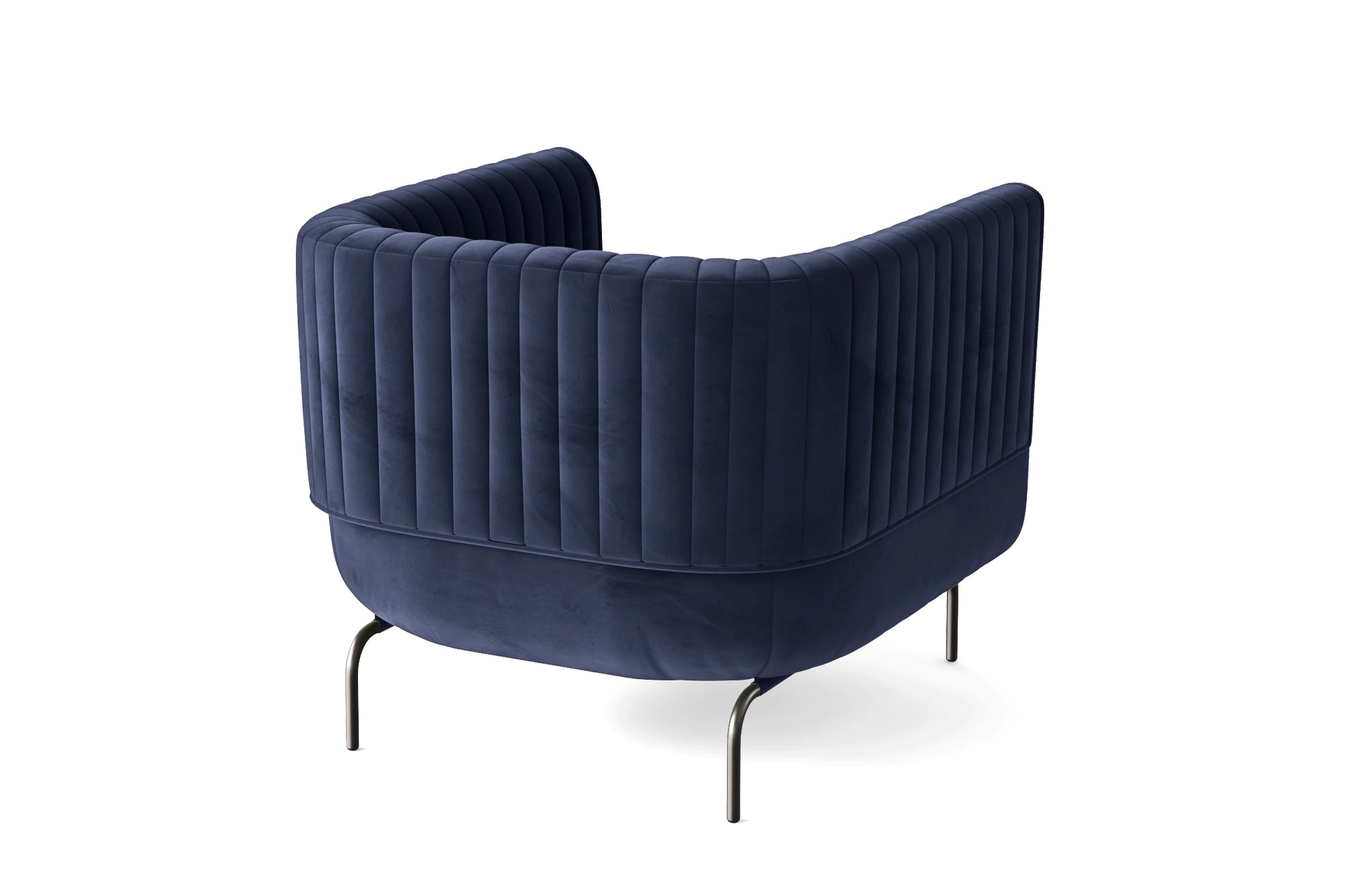 Jackson Armchair Dark Blue Velvet