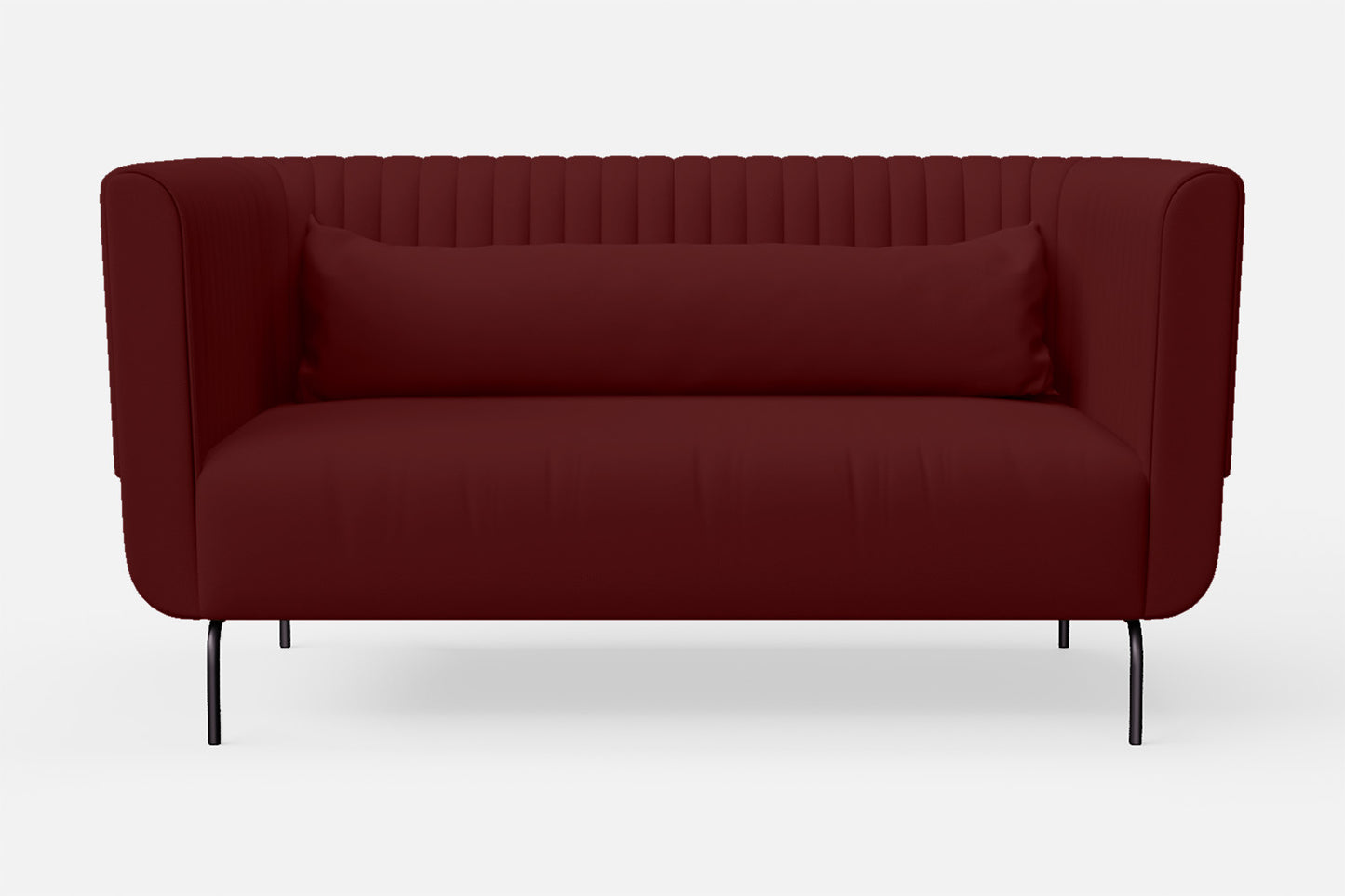 Jackson 2 Seater Sofa Red Leather