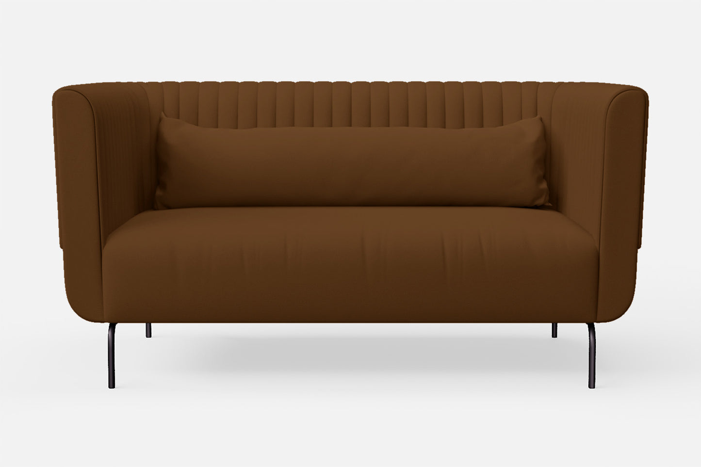 Jackson 2 Seater Sofa Walnut Brown Leather