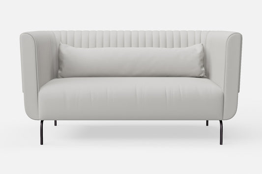 Jackson 2 Seater Sofa White Leather