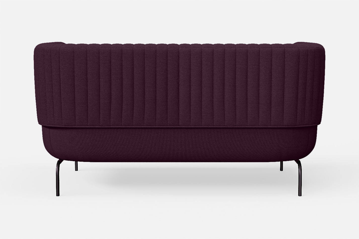 Jackson 2 Seater Sofa Purple Linen Fabric