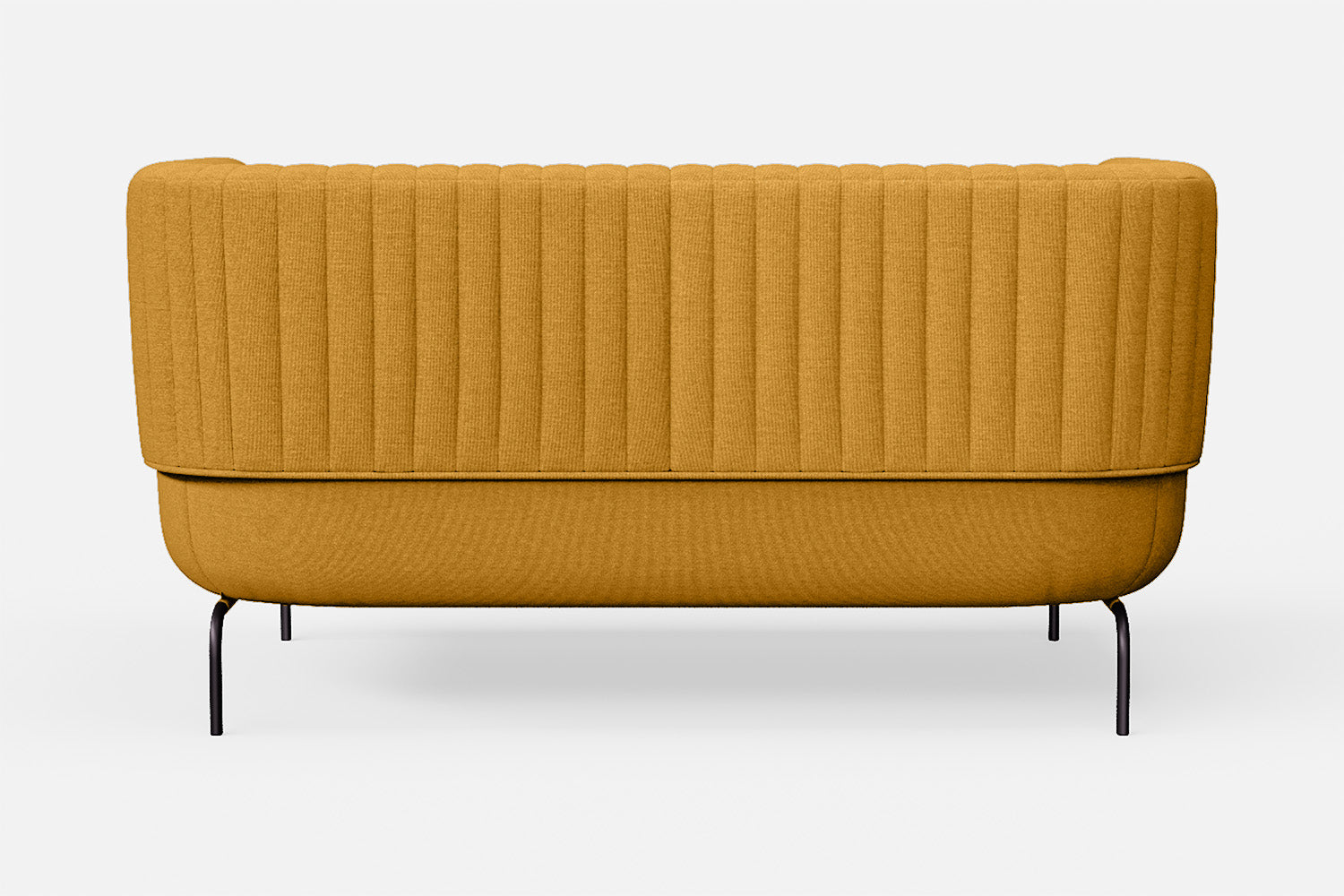 Jackson 2 Seater Sofa Yellow Linen Fabric