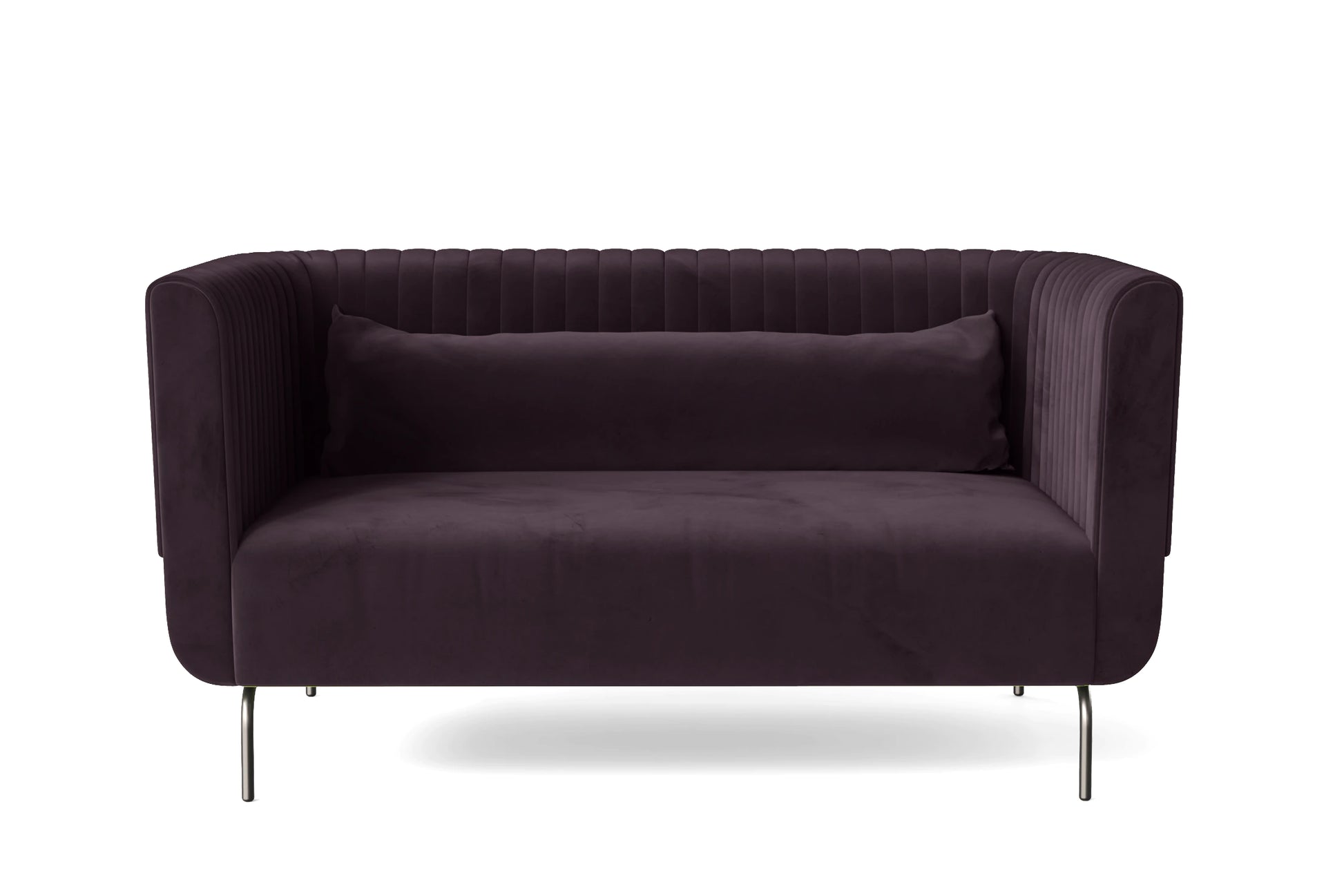 Jackson 2 Seater Sofa Purple Velvet