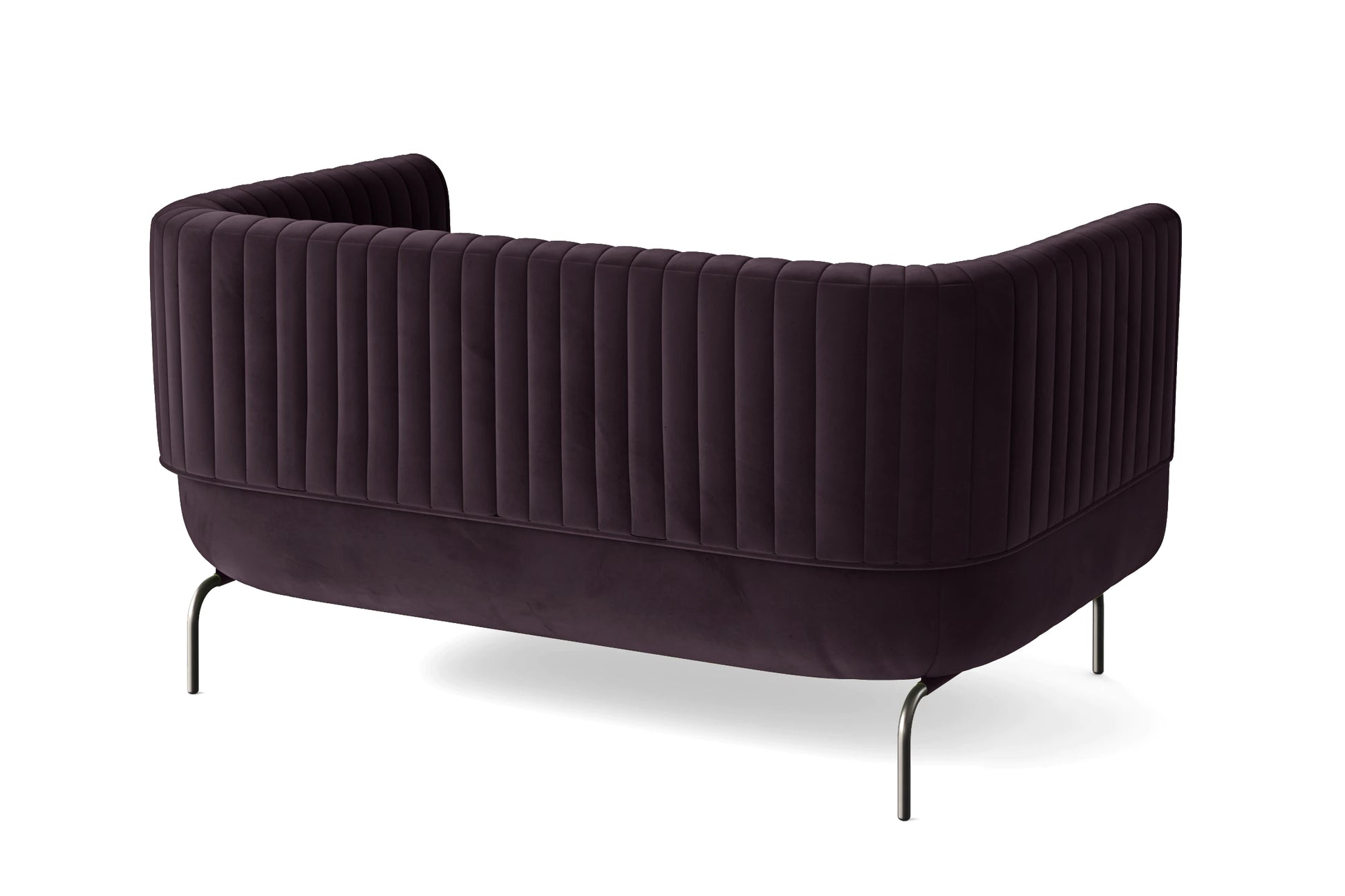 Jackson 2 Seater Sofa Purple Velvet