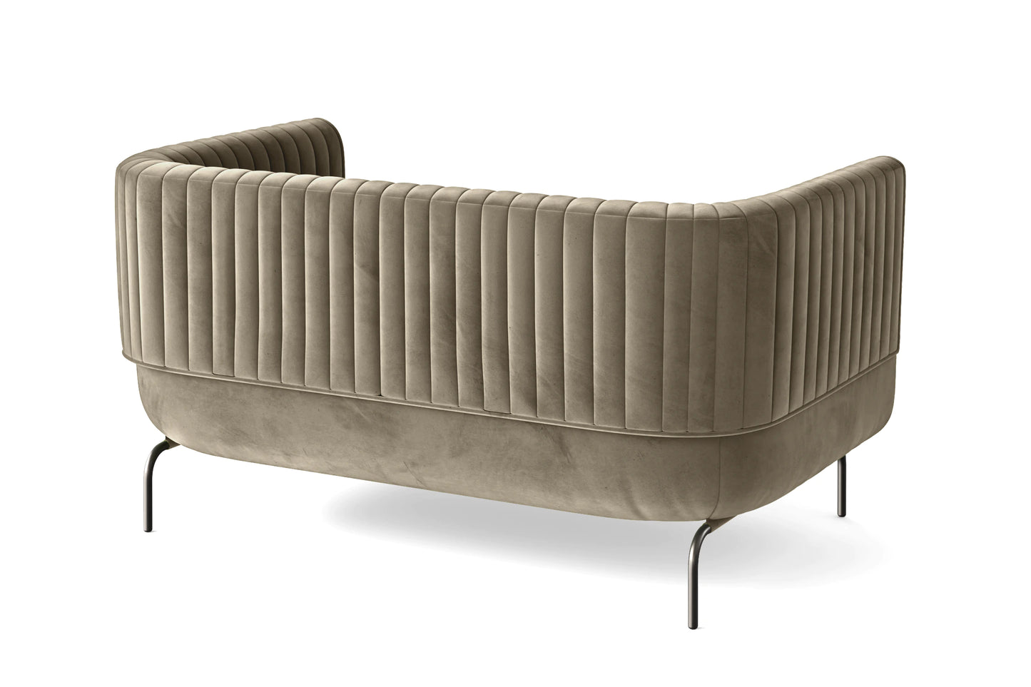 Jackson 2 Seater Sofa Sand Velvet