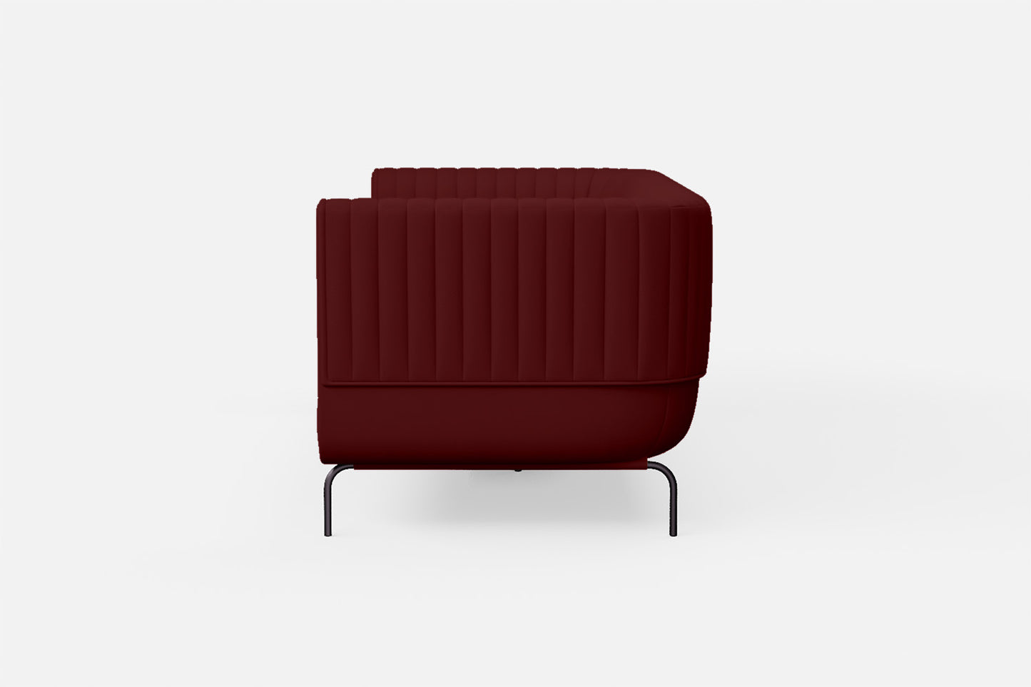 Jackson 3 Seater Sofa Red Leather