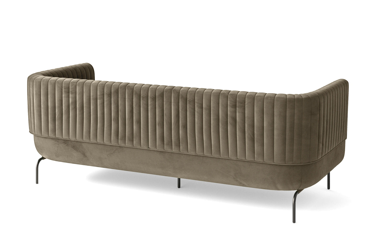 Jackson 3 Seater Sofa Sand Velvet