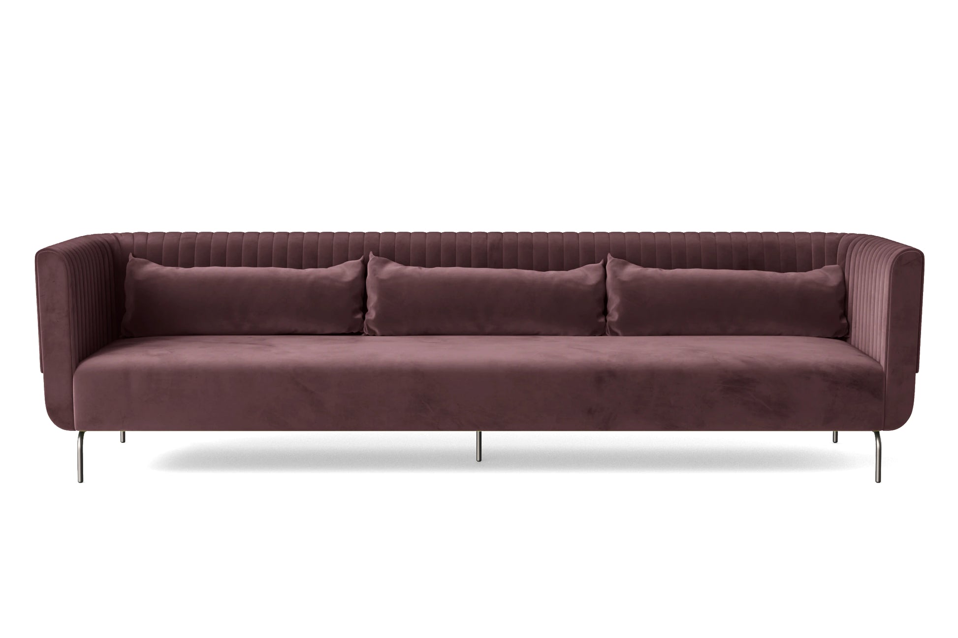 Jackson 4 Seater Sofa Grape Velvet