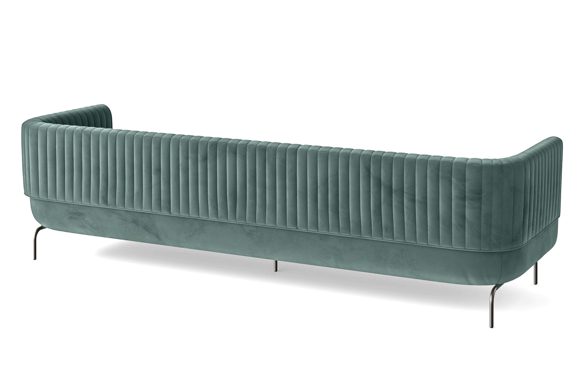 Jackson 4 Seater Sofa Teal Velvet