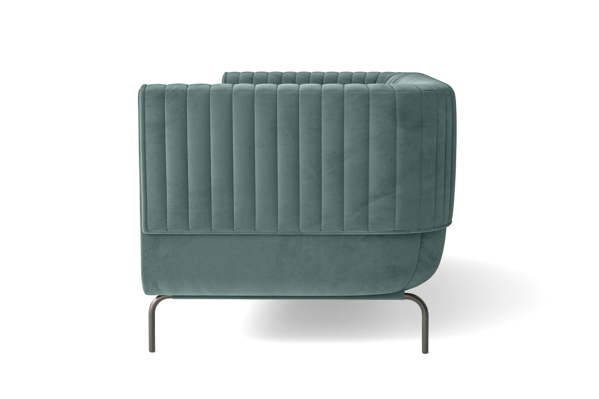 Jackson 4 Seater Sofa Teal Velvet