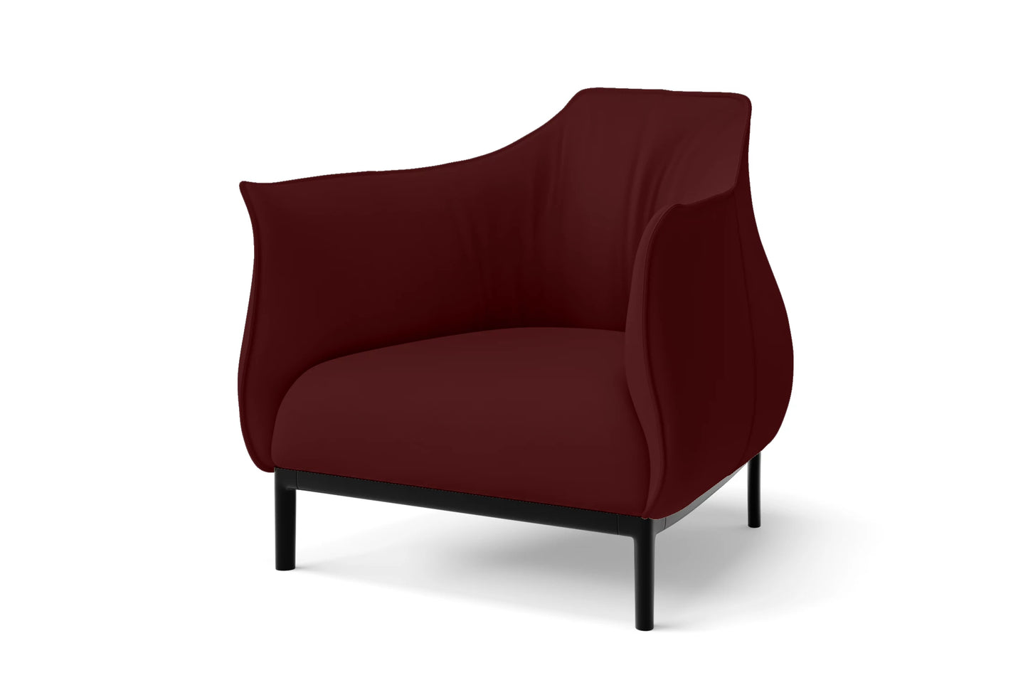 Lamezia Armchair Red Leather