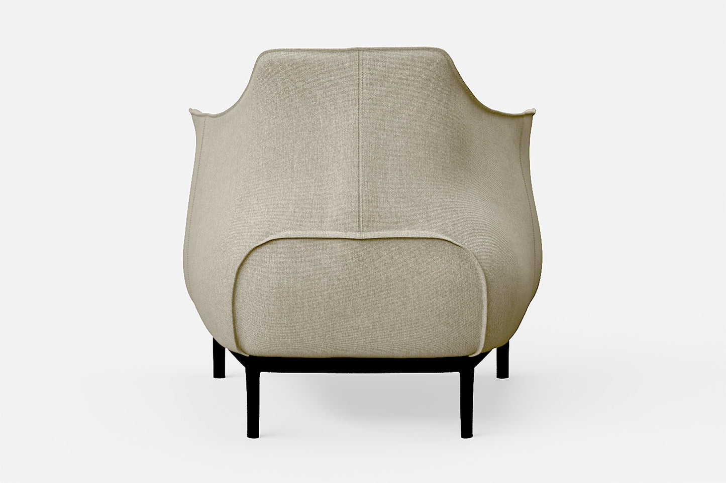 Lamezia Armchair Cream Linen Fabric