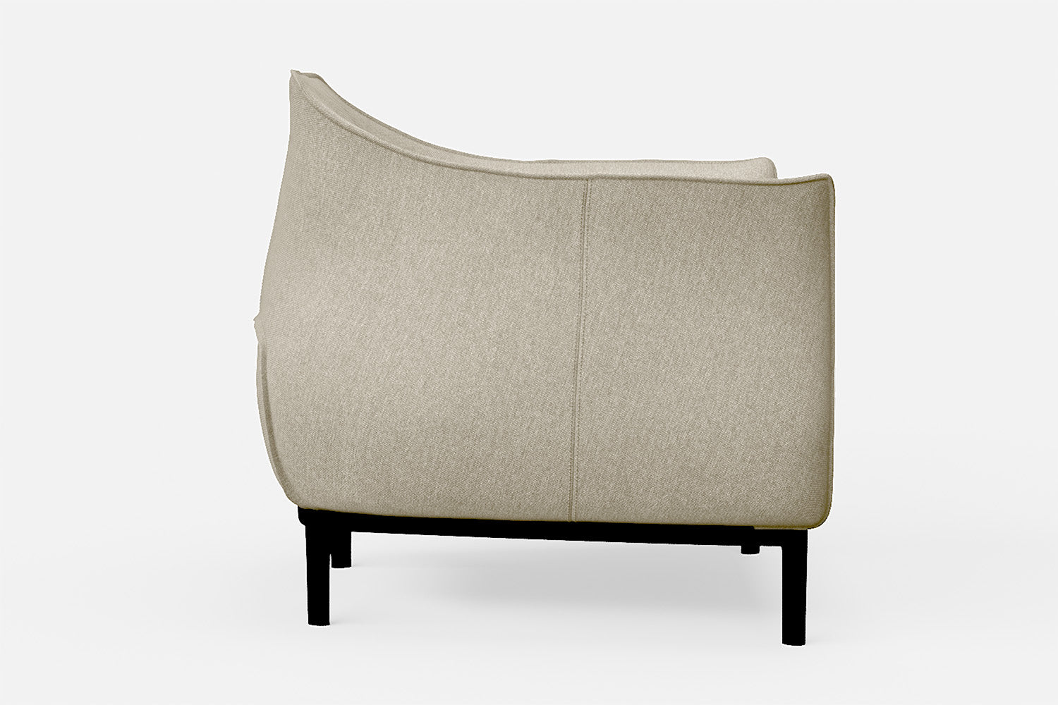 Lamezia Armchair Cream Linen Fabric