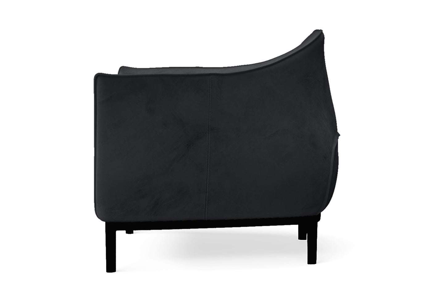 Lamezia Armchair Dark Grey Velvet