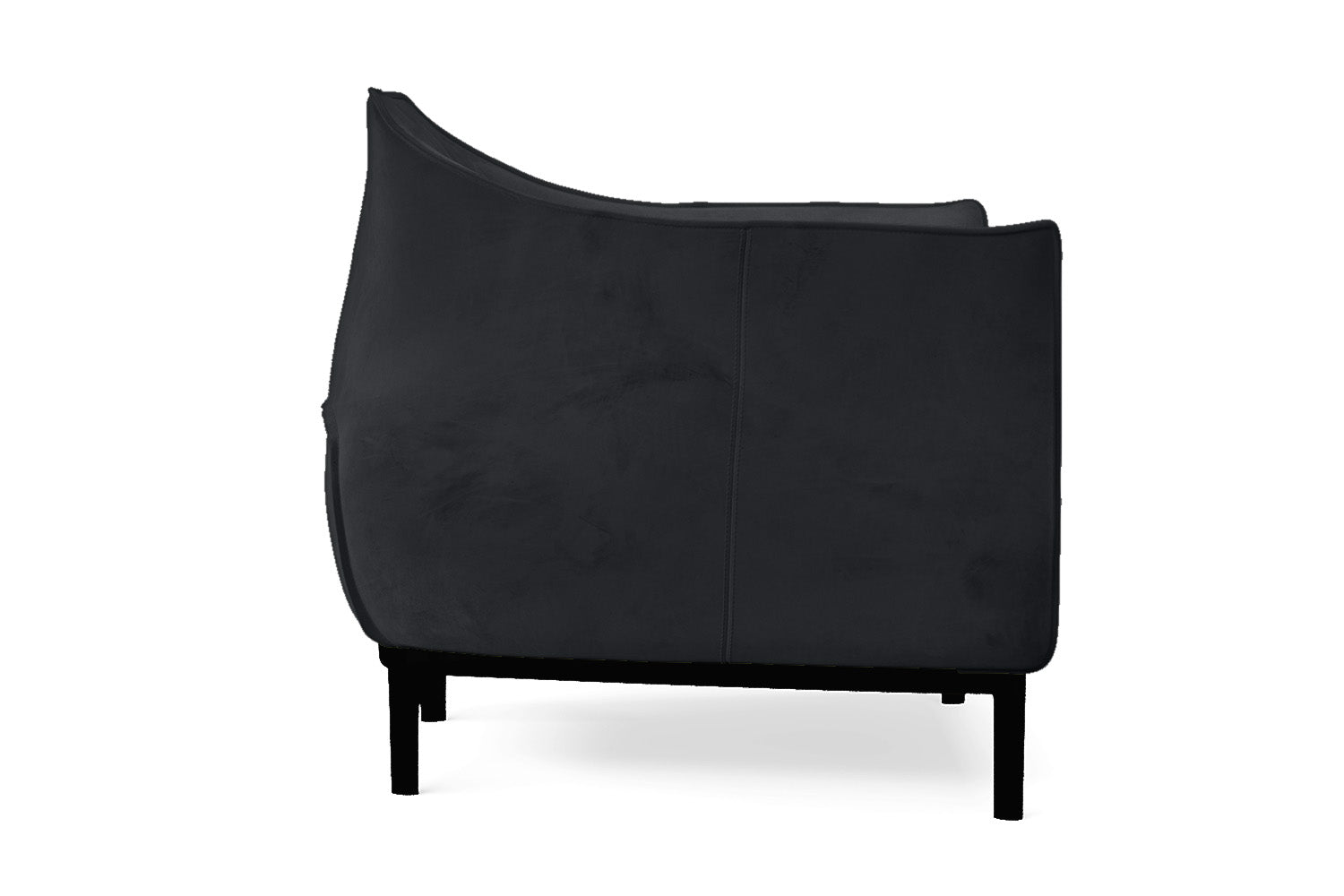 Lamezia Armchair Dark Grey Velvet