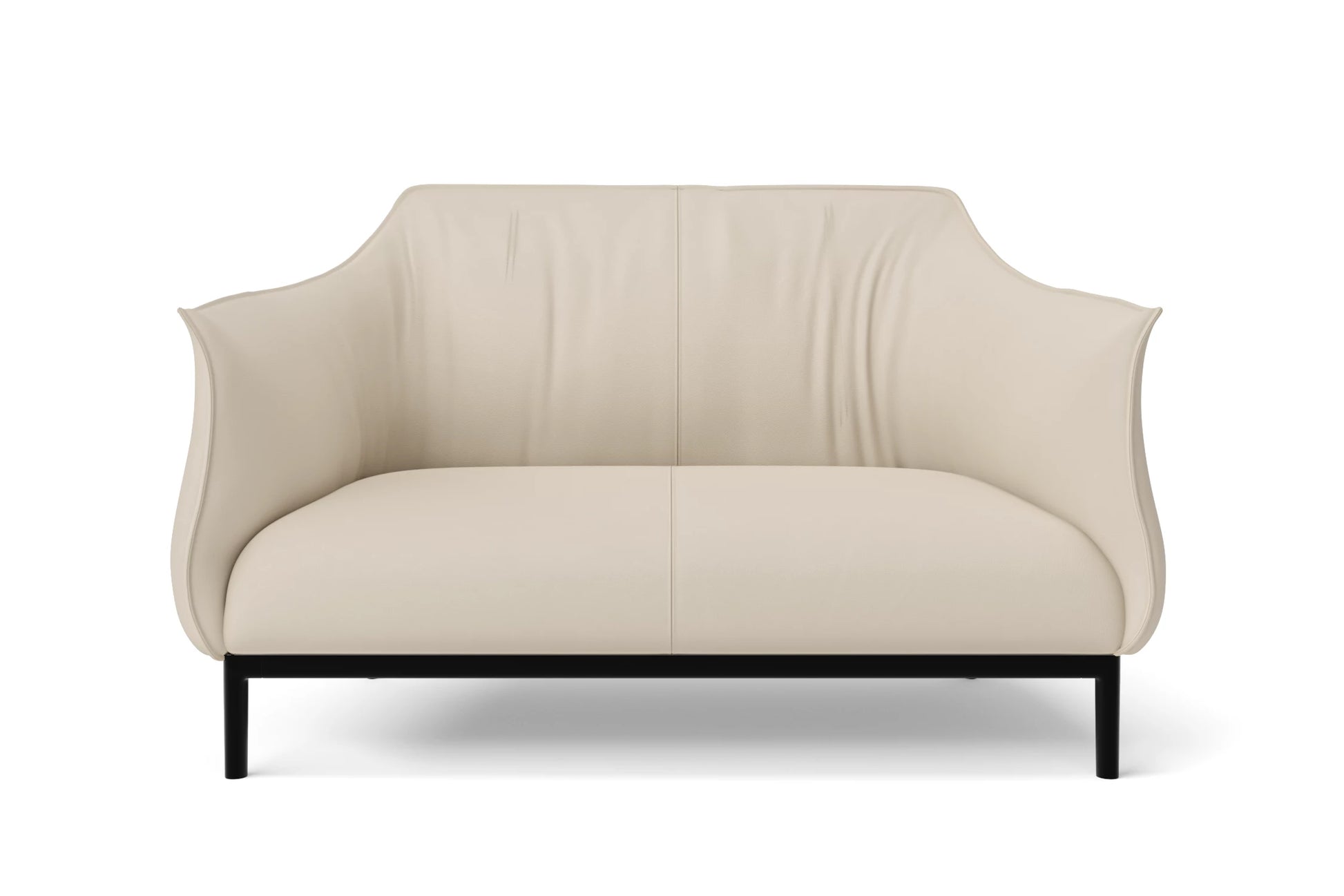 Lamezia 2 Seater Sofa Cream Leather