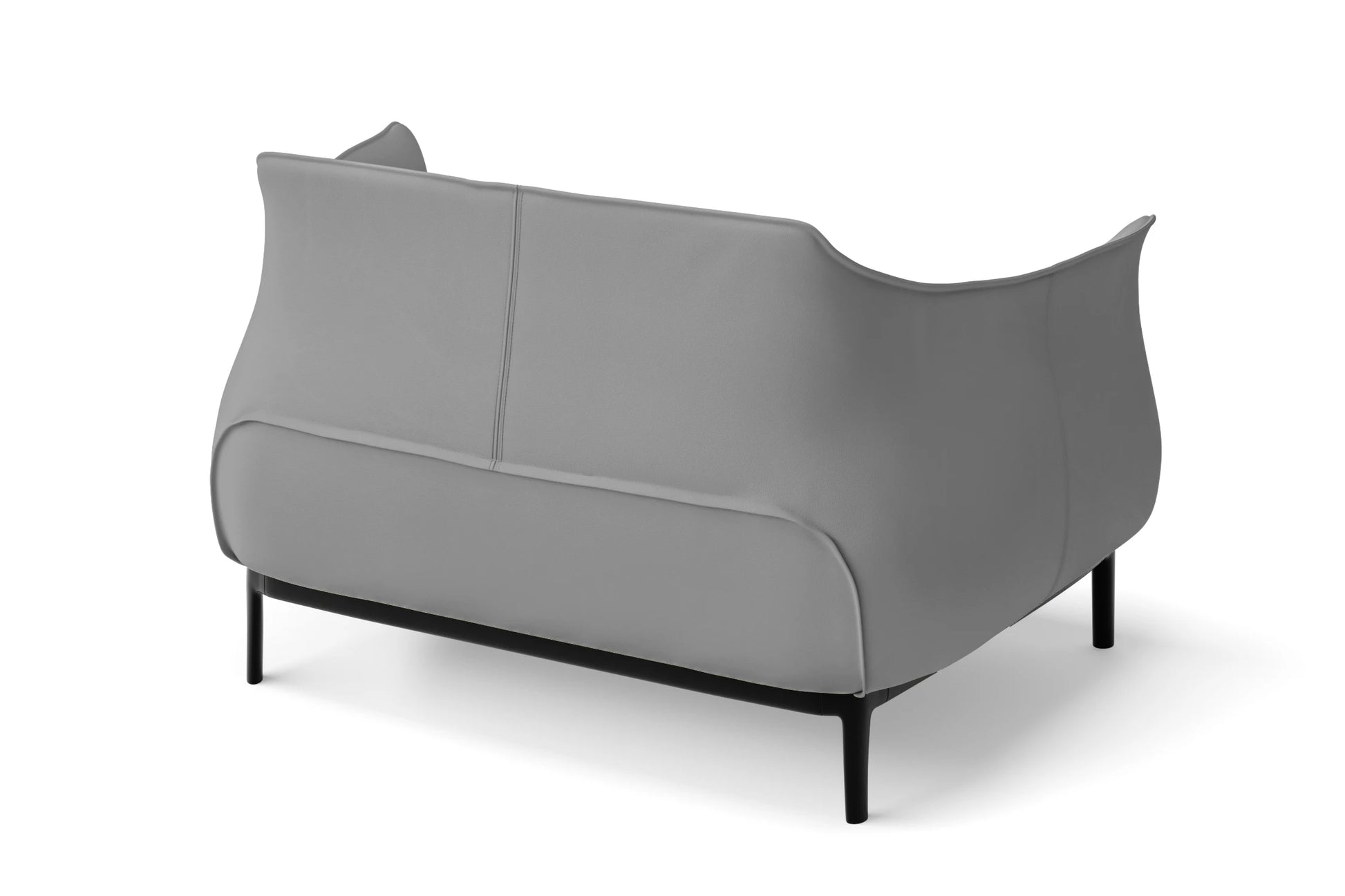 Lamezia 2 Seater Sofa Grey Leather