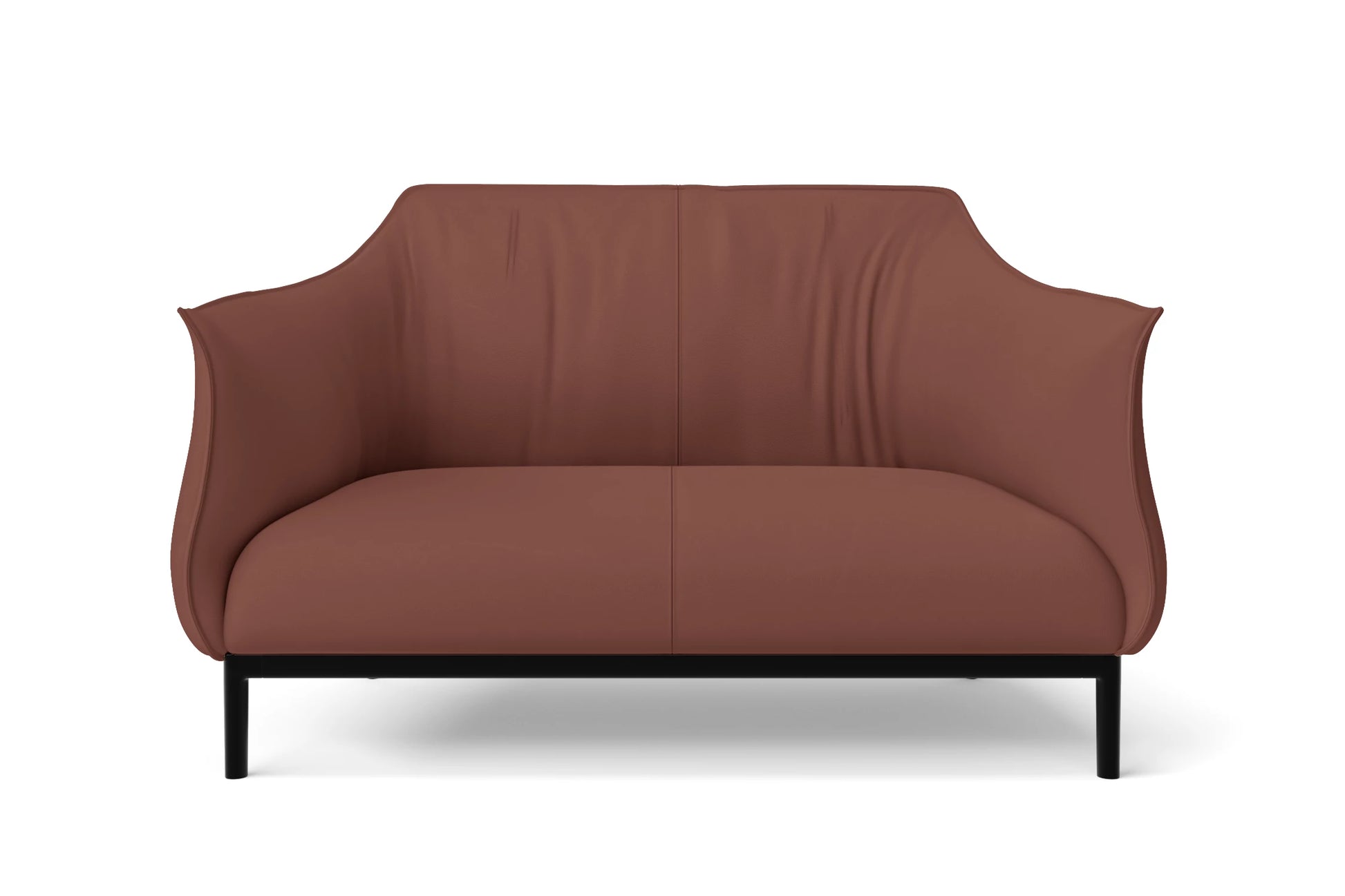 Lamezia 2 Seater Sofa Mauve Leather