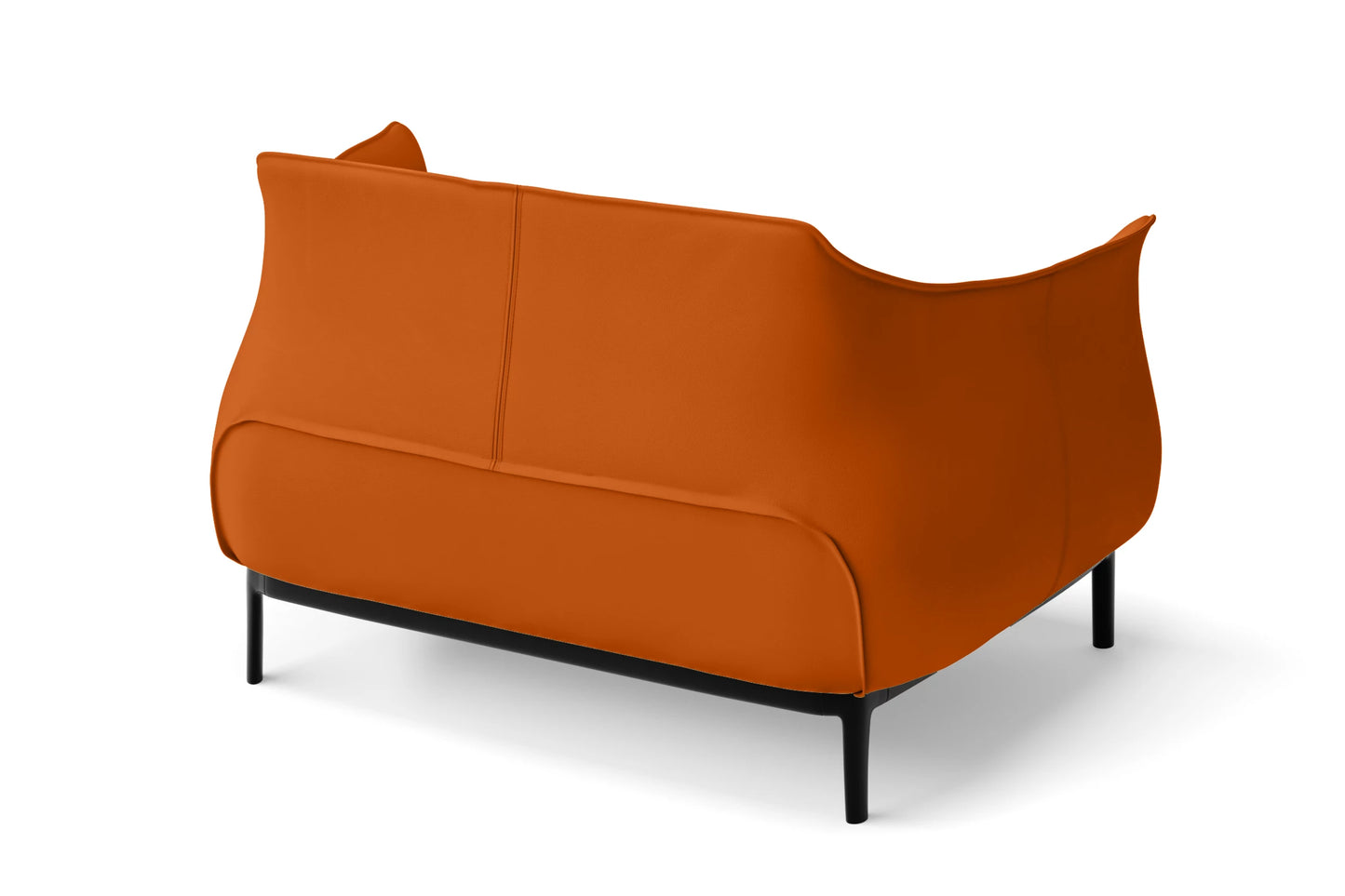 Lamezia 2 Seater Sofa Orange Leather