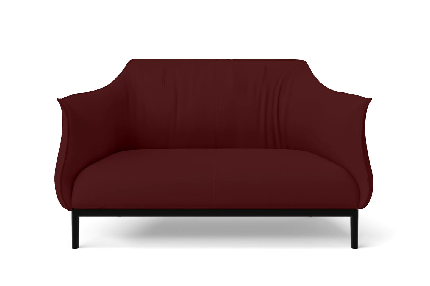 Lamezia 2 Seater Sofa Red Leather