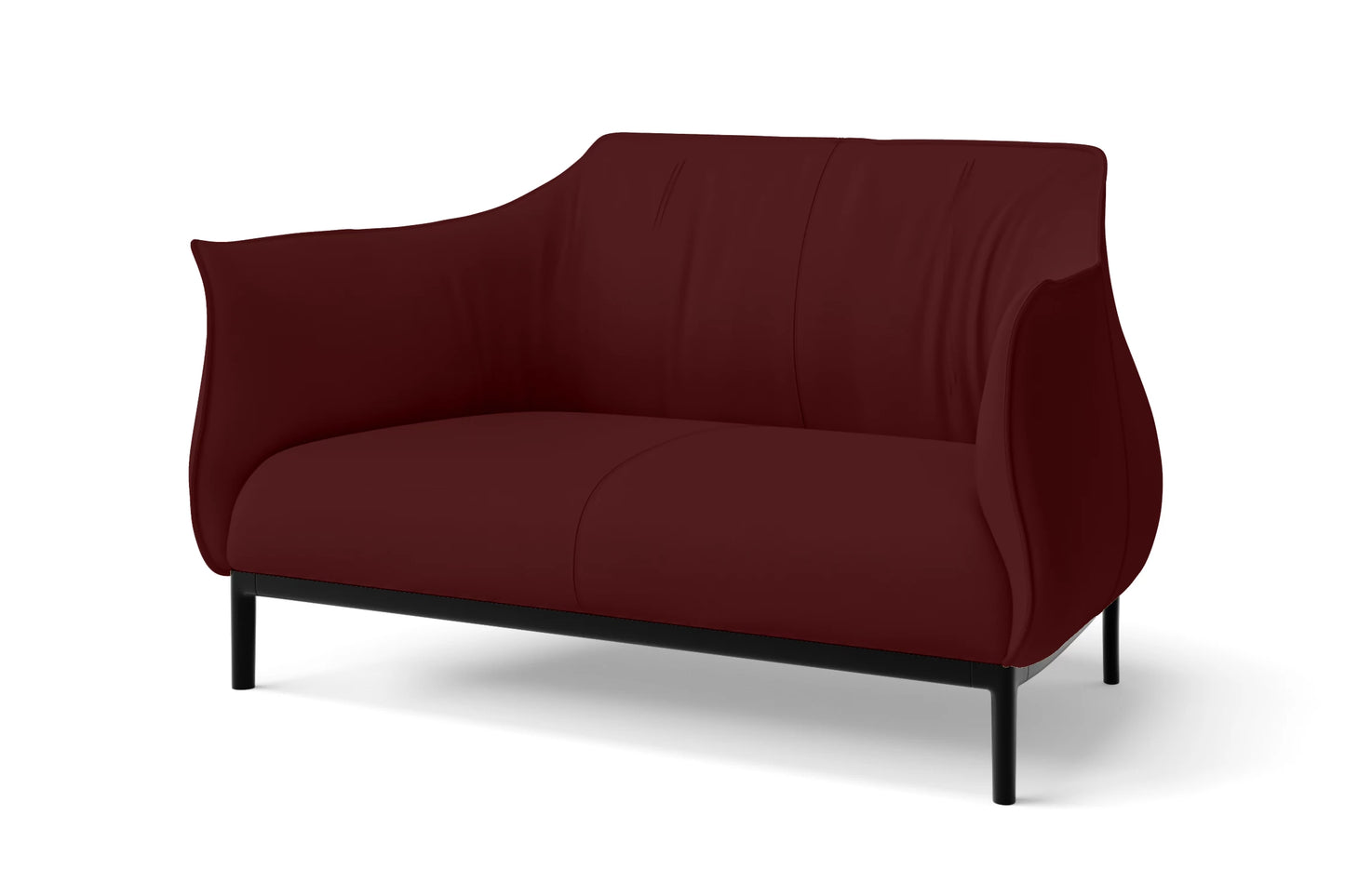 Lamezia 2 Seater Sofa Red Leather