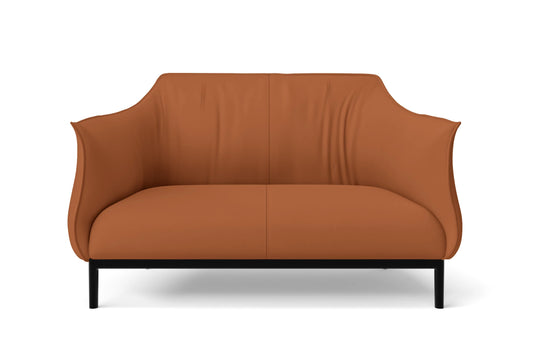 Lamezia 2 Seater Sofa Tan Brown Leather