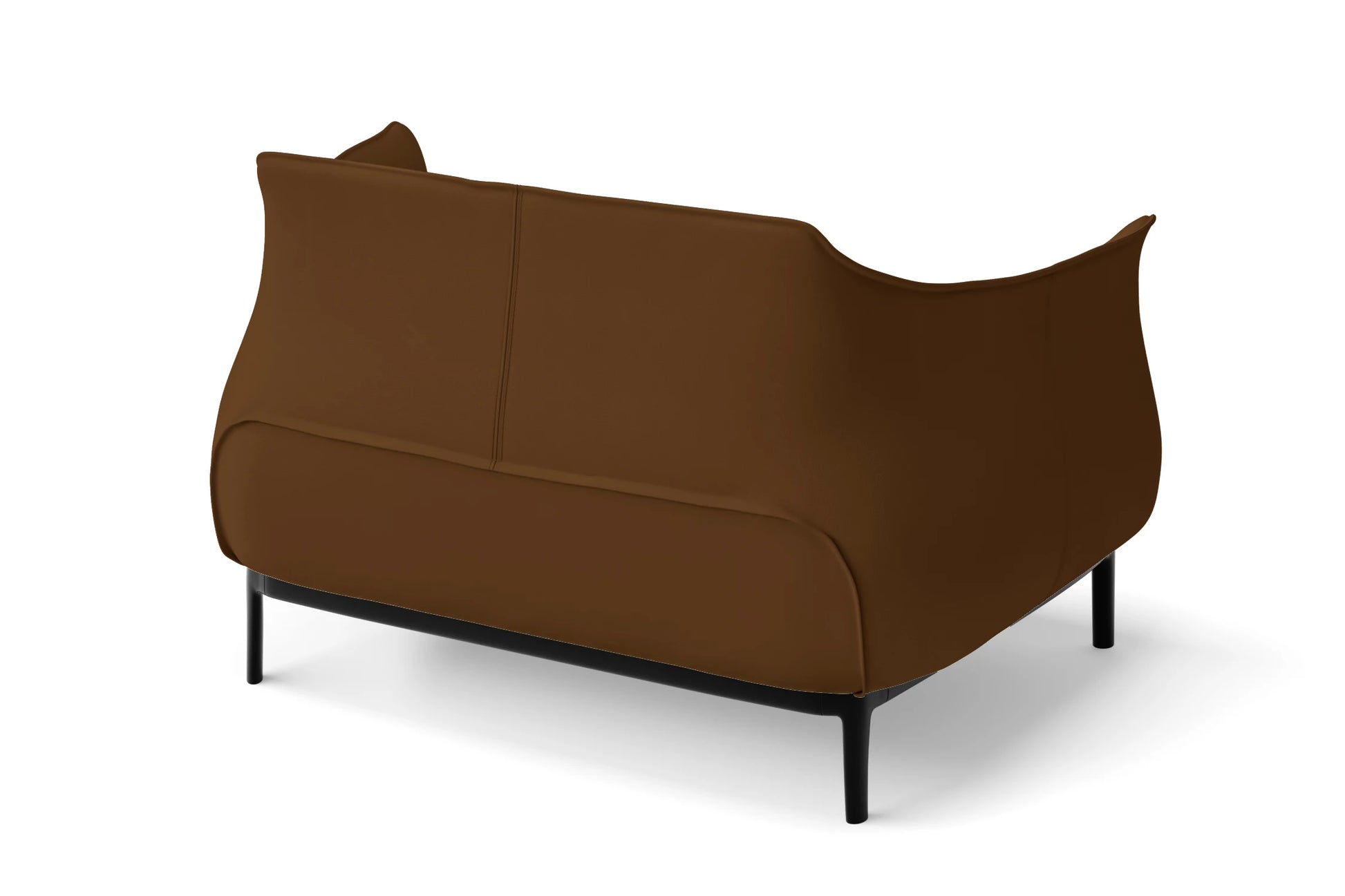 Lamezia 2 Seater Sofa Walnut Brown Leather