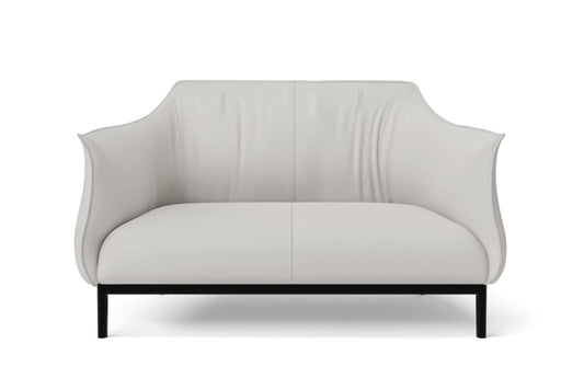 Lamezia 2 Seater Sofa White Leather