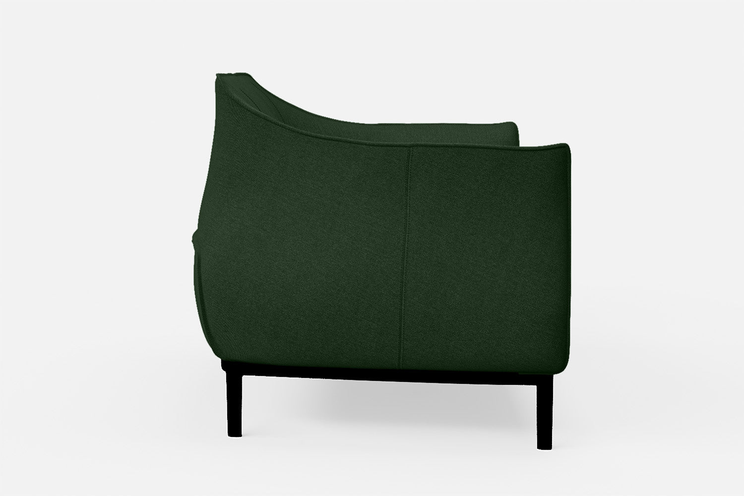 Lamezia 2 Seater Sofa Forest Green Linen Fabric