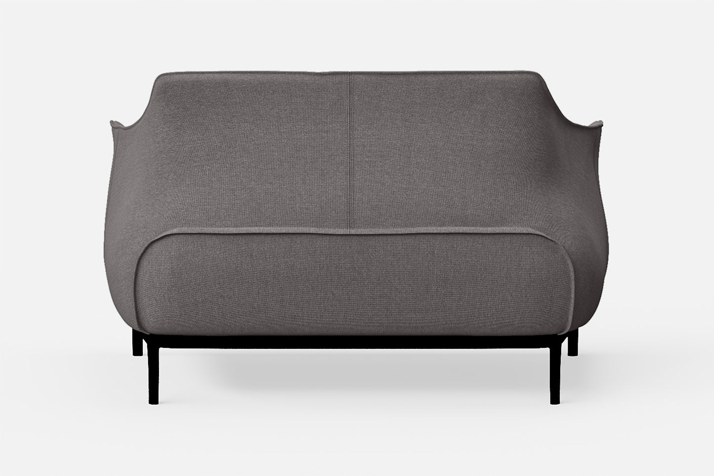 Lamezia 2 Seater Sofa Grey Linen Fabric