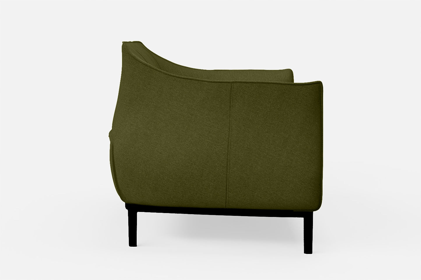 Lamezia 2 Seater Sofa Olive Linen Fabric