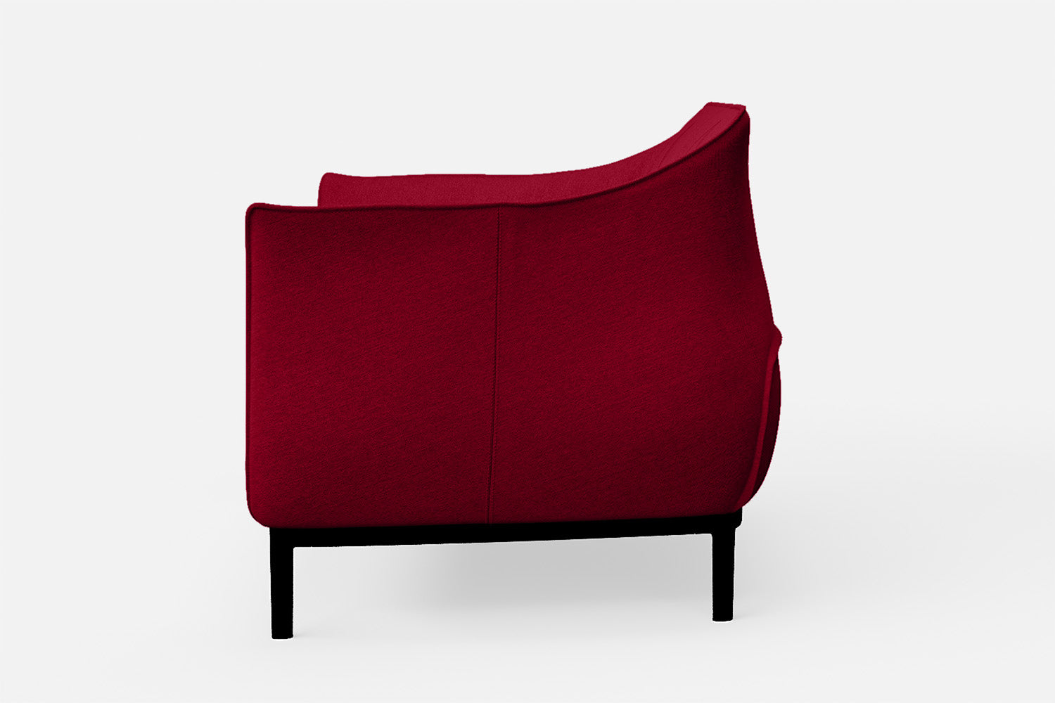 Lamezia 2 Seater Sofa Red Linen Fabric