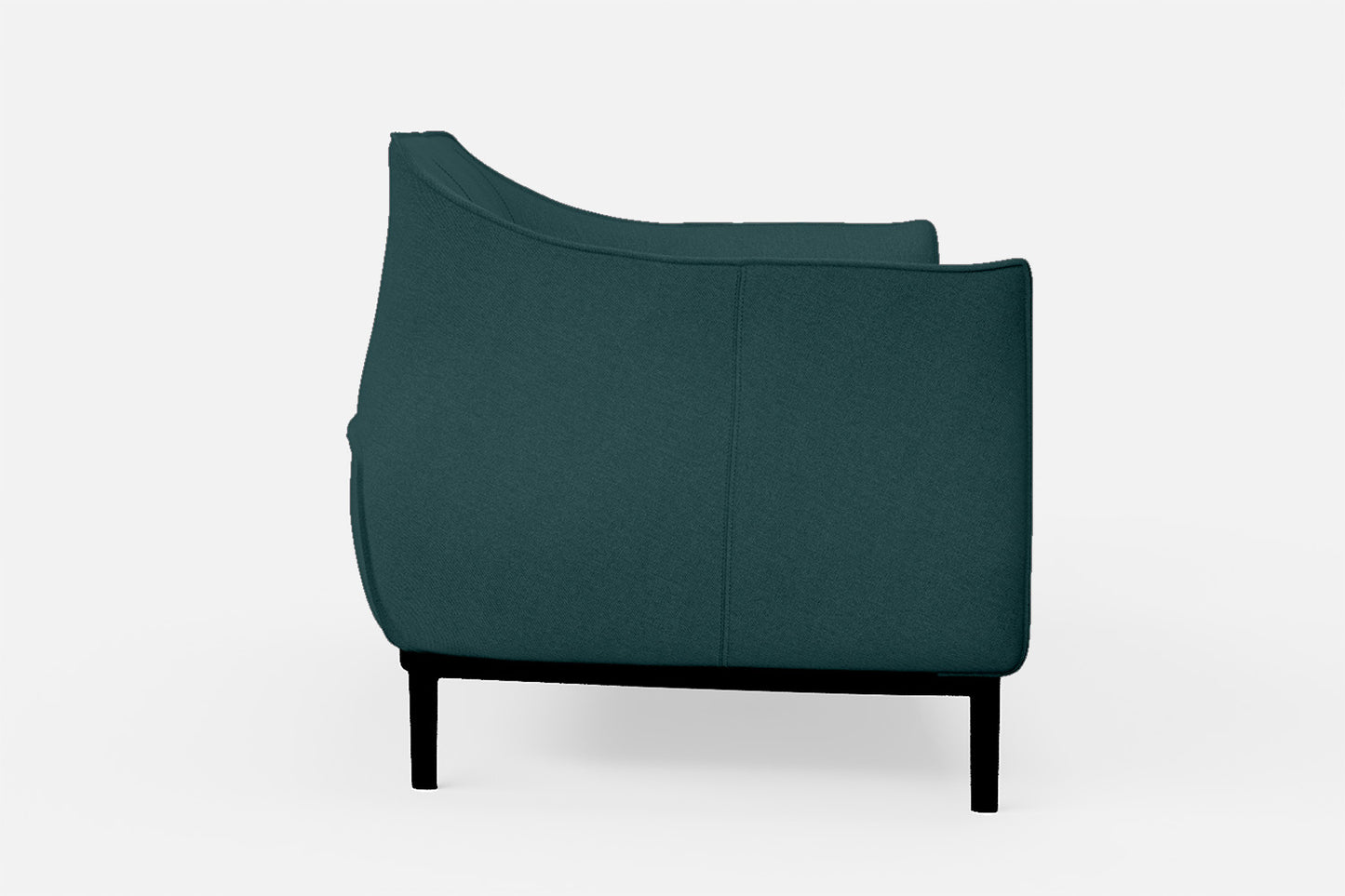 Lamezia 2 Seater Sofa Teal Linen Fabric